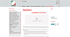 Desktop Screenshot of italohm.com